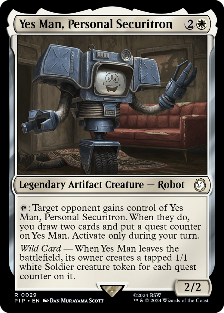 Yes Man, Personal Securitron (29) [Universes Beyond: Fallout]
