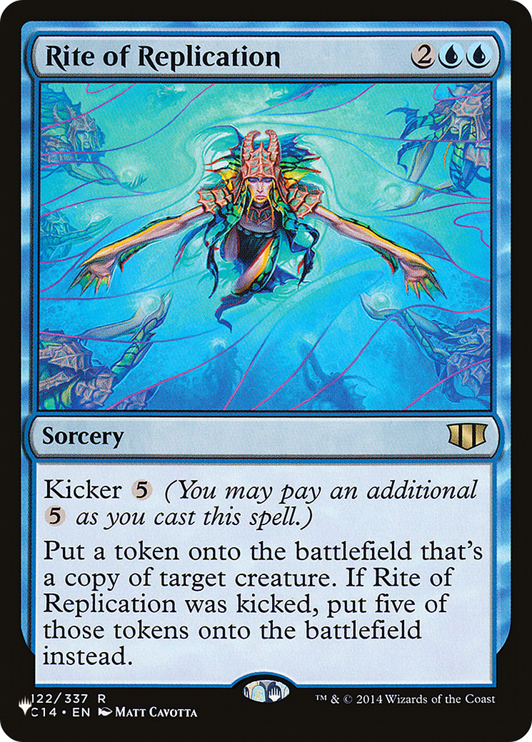 Rite of Replication (C14) (122/337) [The List Reprints]