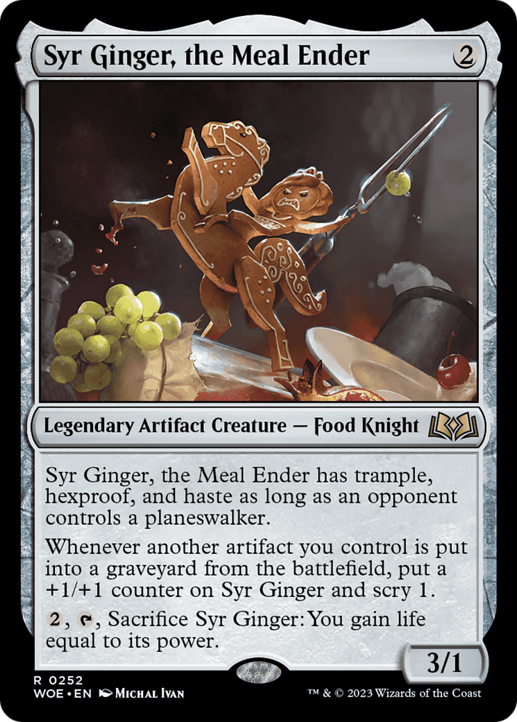 Syr Ginger, the Meal Ender (252) [Wilds of Eldraine]