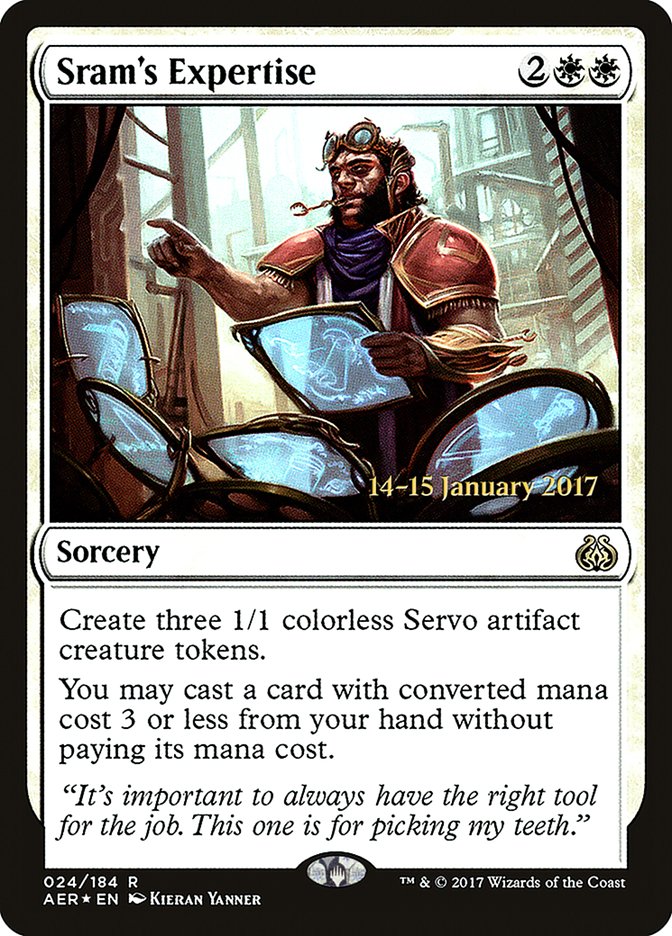 Sram's Expertise (24) [Prerelease Cards]