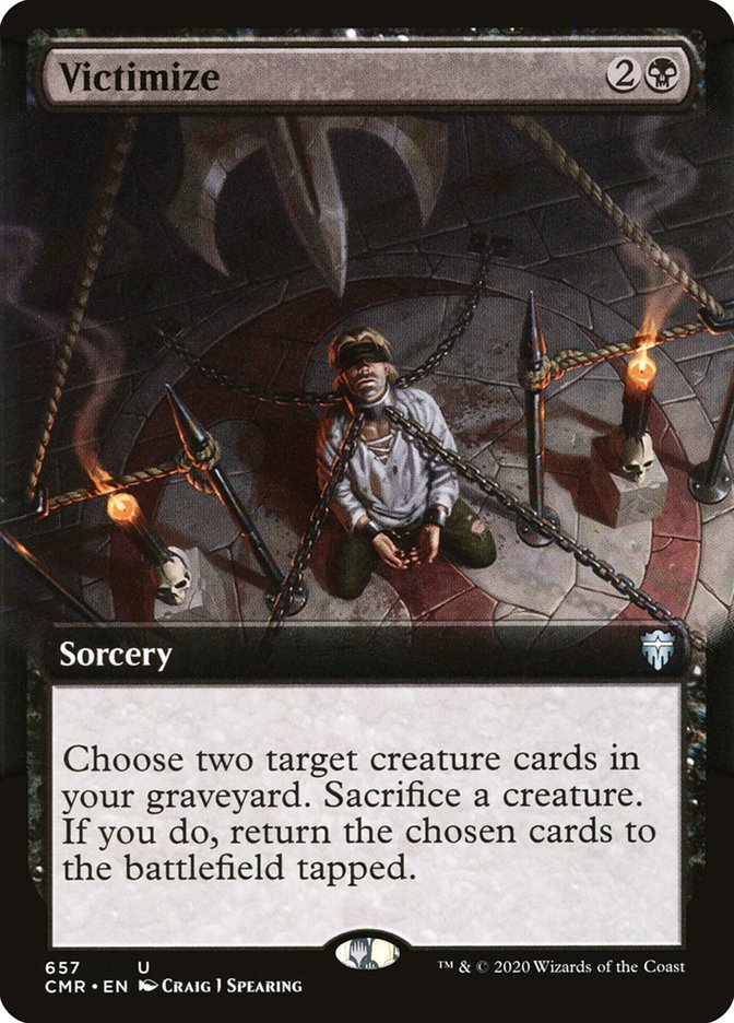 Victimize (Extended Art) (657) [Commander Legends]
