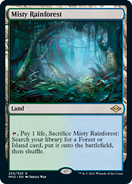 Misty Rainforest (250) [Modern Horizons 2]