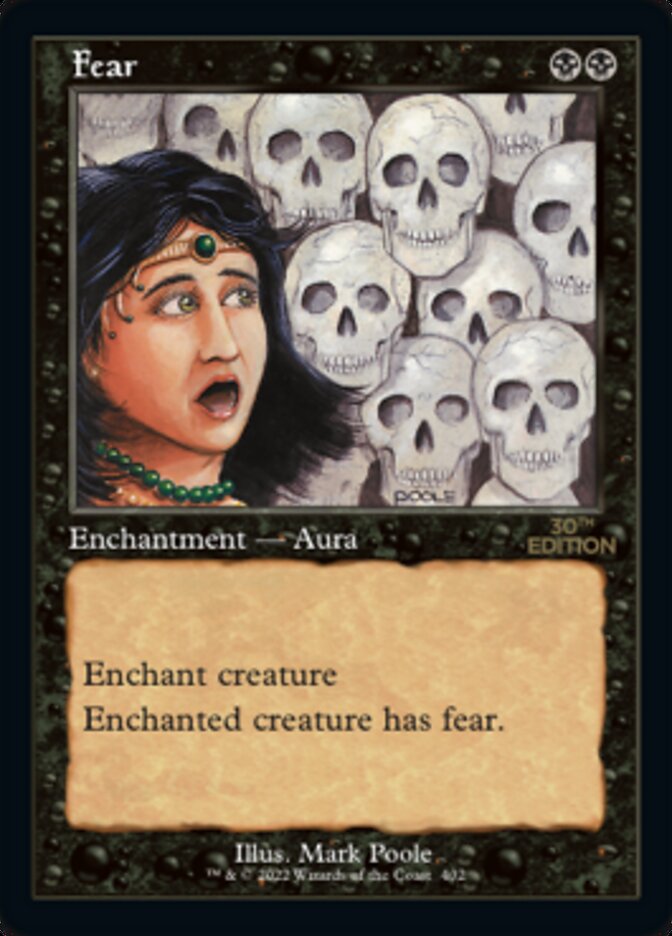 Fear (Retro Frame) (402) [30th Anniversary Edition]
