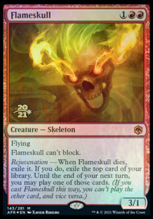 Flameskull (143) [Prerelease Cards]