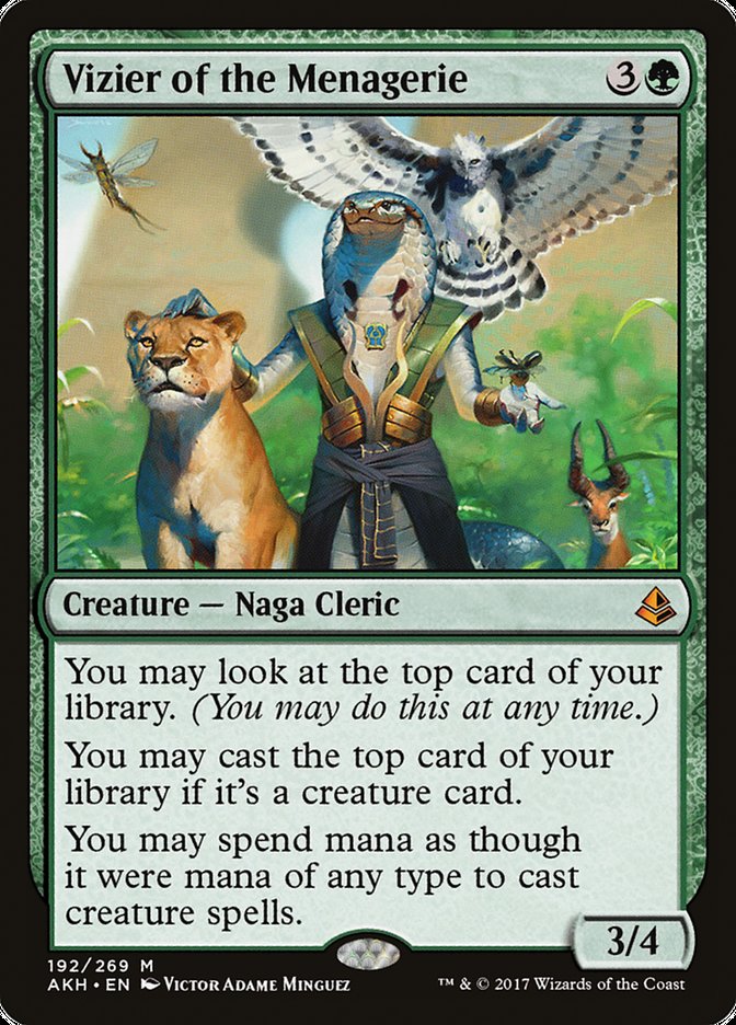 Vizier of the Menagerie (192) [Amonkhet]