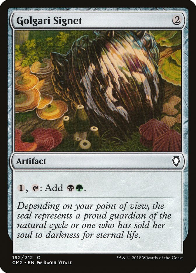 Golgari Signet (192) (192) [Commander Anthology Volume II]