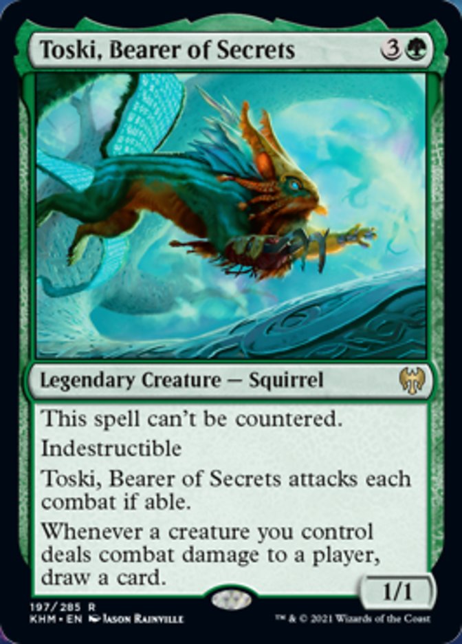 Toski, Bearer of Secrets (197) [Kaldheim]