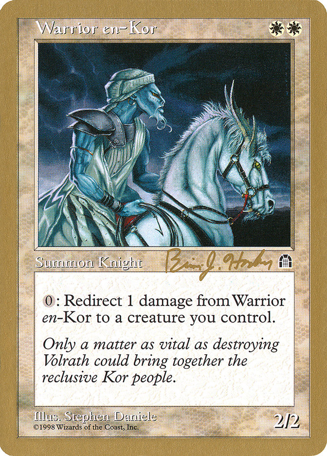 Warrior en-Kor - 1998 Brian Hacker (STH) [World Championship Decks]