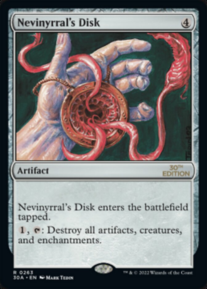 Nevinyrral's Disk (263) [30th Anniversary Edition]