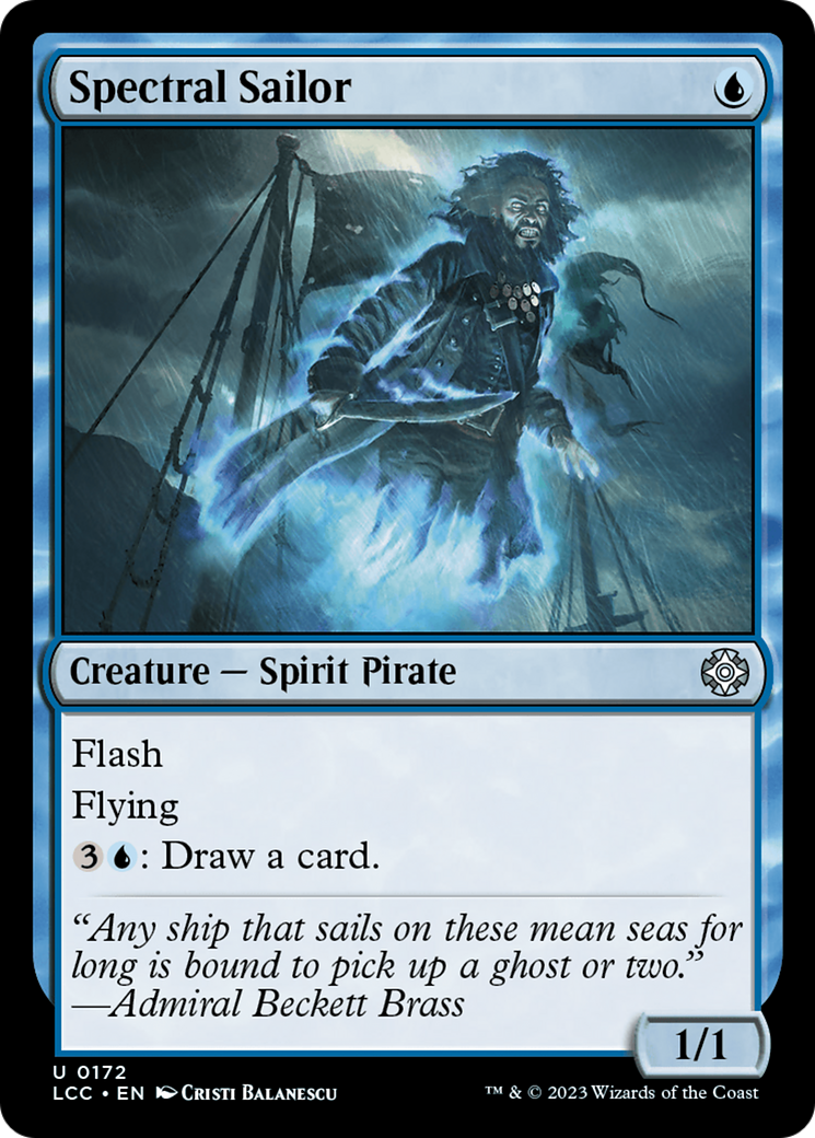 Spectral Sailor (172) [Commander: The Lost Caverns of Ixalan]