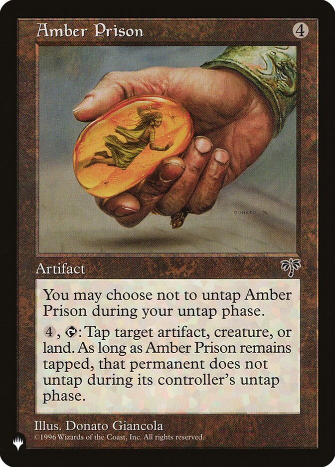 Amber Prison [The List Reprints]