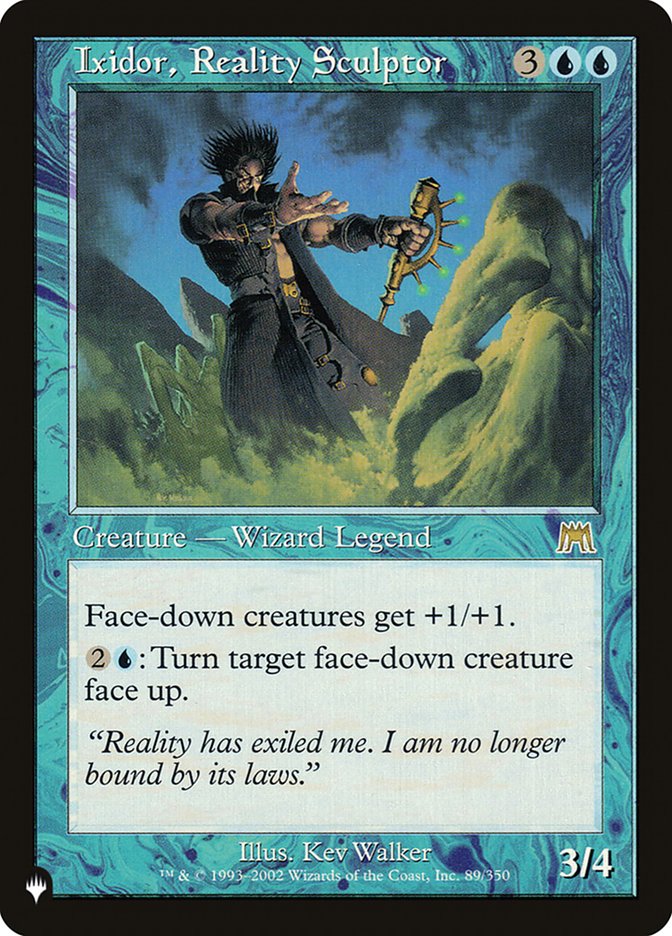 Ixidor, Reality Sculptor (89/350) [The List Reprints]