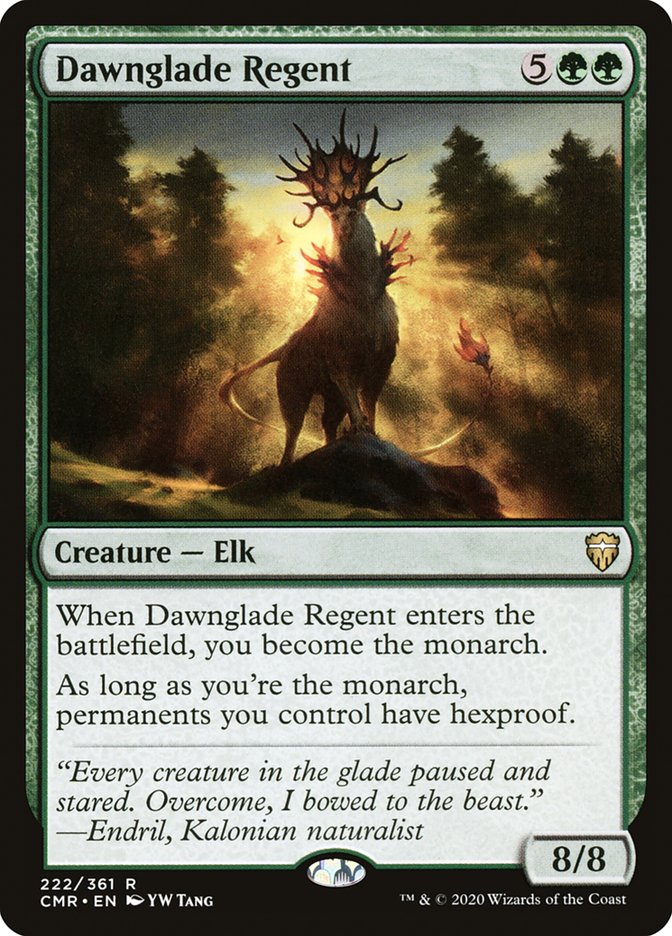 Dawnglade Regent (222) [Commander Legends]