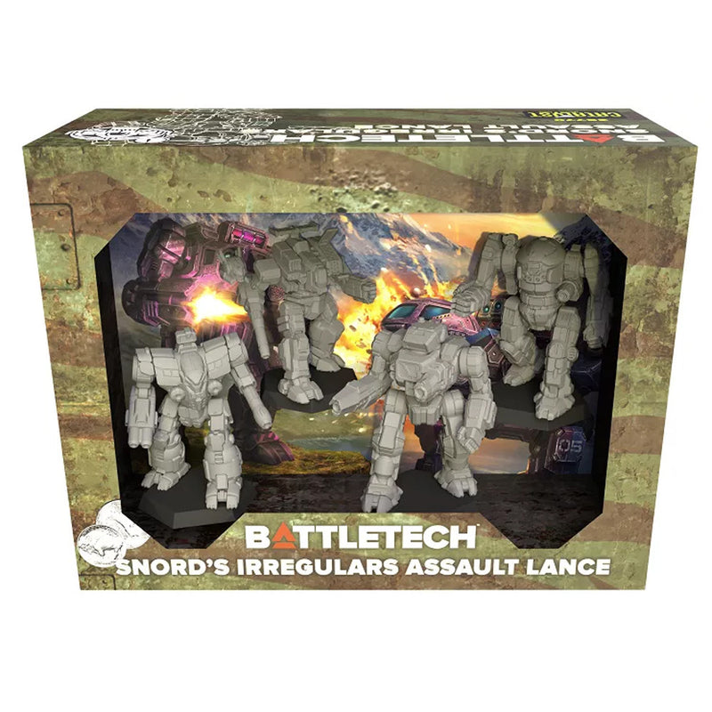 BattleTech: Miniature Force Pack - Snords Irregulars Assault Lance