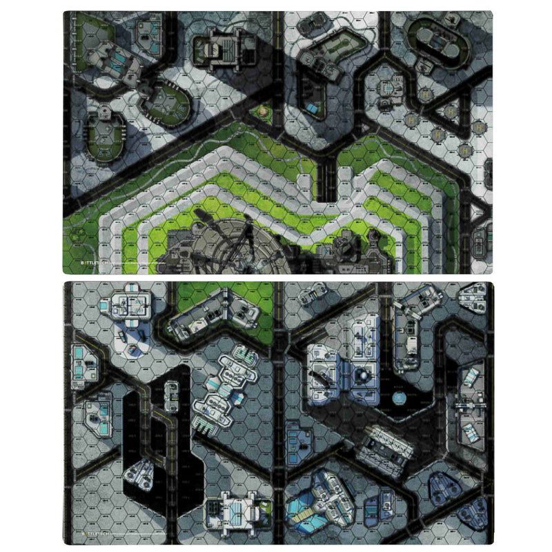 BattleTech: BattleMat - Cities HPG Heliport/Plaza