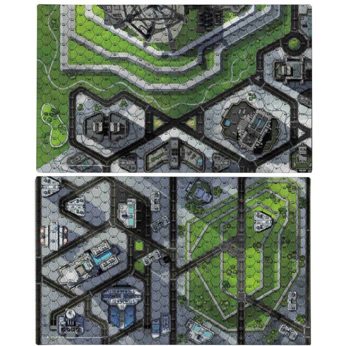 BattleTech: BattleMat - Cities HPG Engineering/Business District