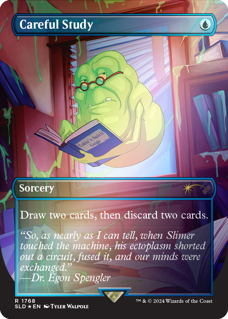 Careful Study (Rainbow Foil) (1768) [Secret Lair Drop Series]