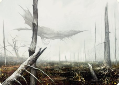 Swamp Art Card (64) [Art Series: Dominaria United]