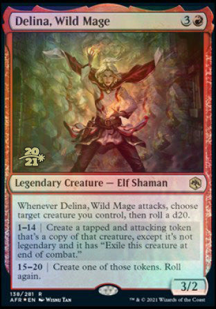Delina, Wild Mage (138) [Prerelease Cards]