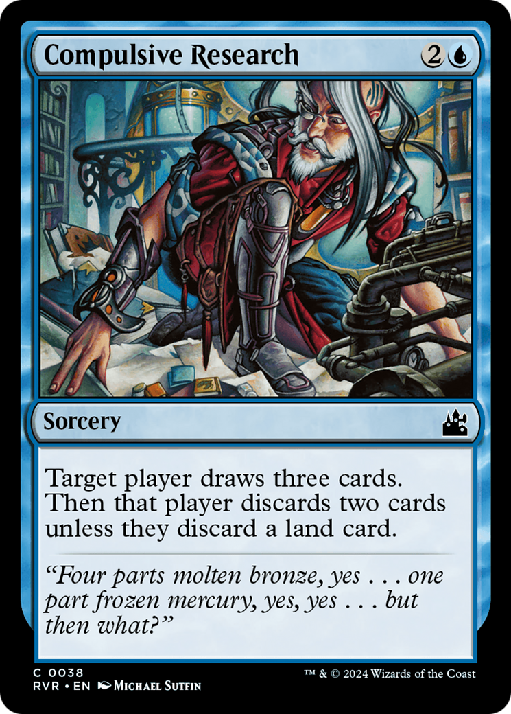 Compulsive Research (38) [Ravnica Remastered]