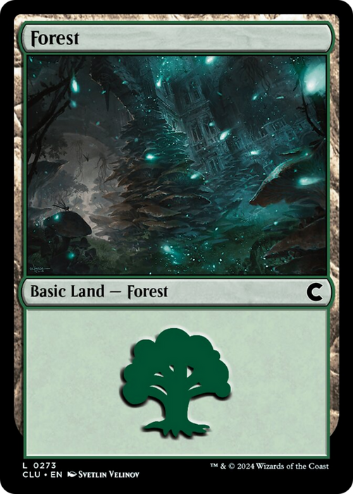 Forest (0273) [Ravnica: Clue Edition]