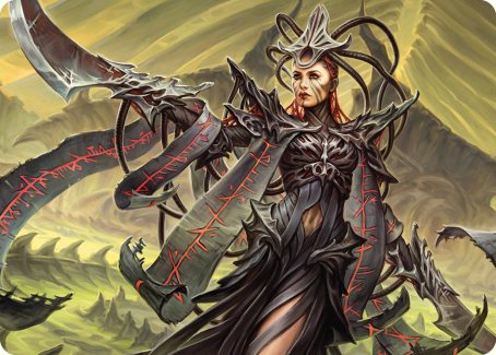 Testament Bearer Art Card (23) [Art Series: Phyrexia: All Will Be One]
