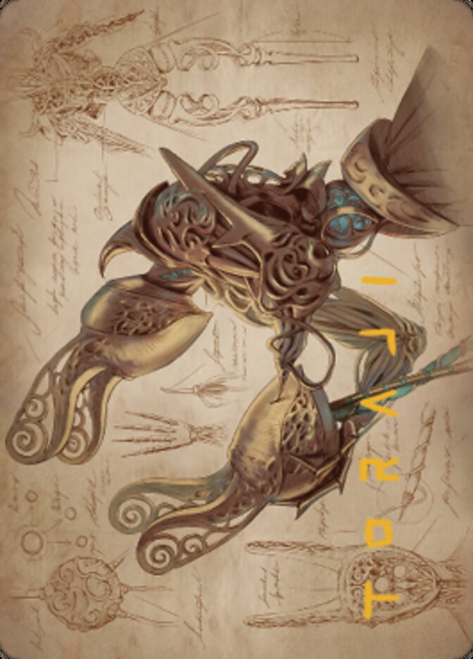 Self-Assembler Art Card (Gold-Stamped Signature) (77) [Art Series: The Brothers' War]