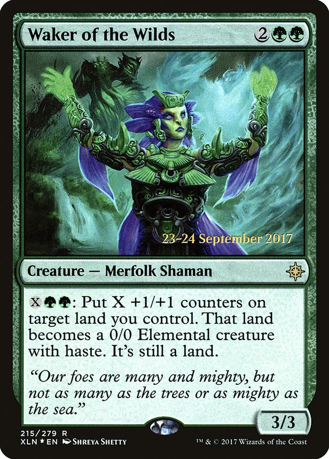 Waker of the Wilds (215) [Prerelease Cards]