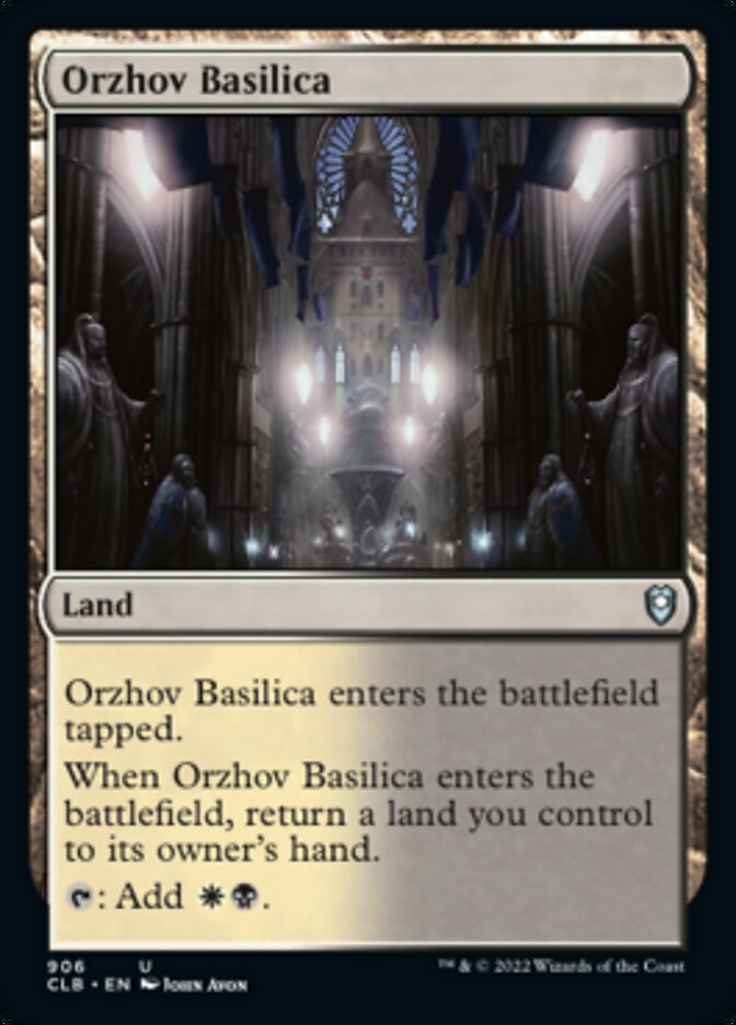 Orzhov Basilica (906) [Commander Legends: Battle for Baldur's Gate]