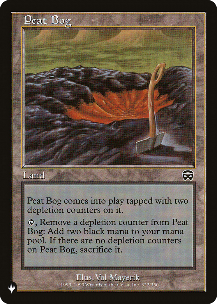 Peat Bog (322/350) [The List Reprints]
