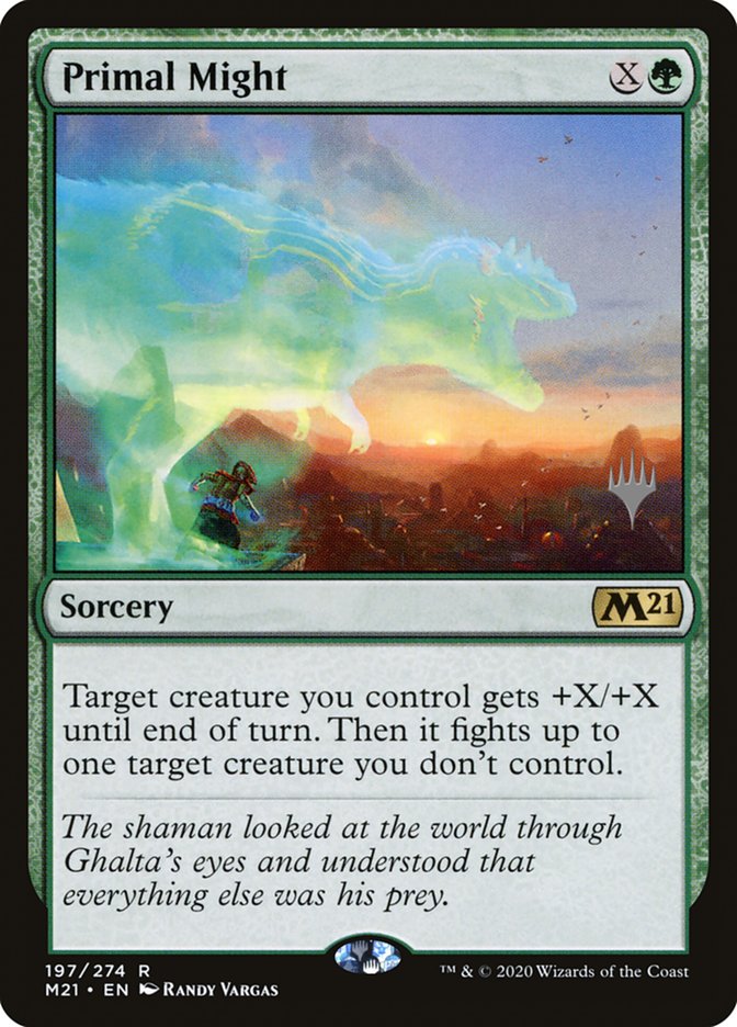 Primal Might (197) [Promo Pack: Core Set 2021]