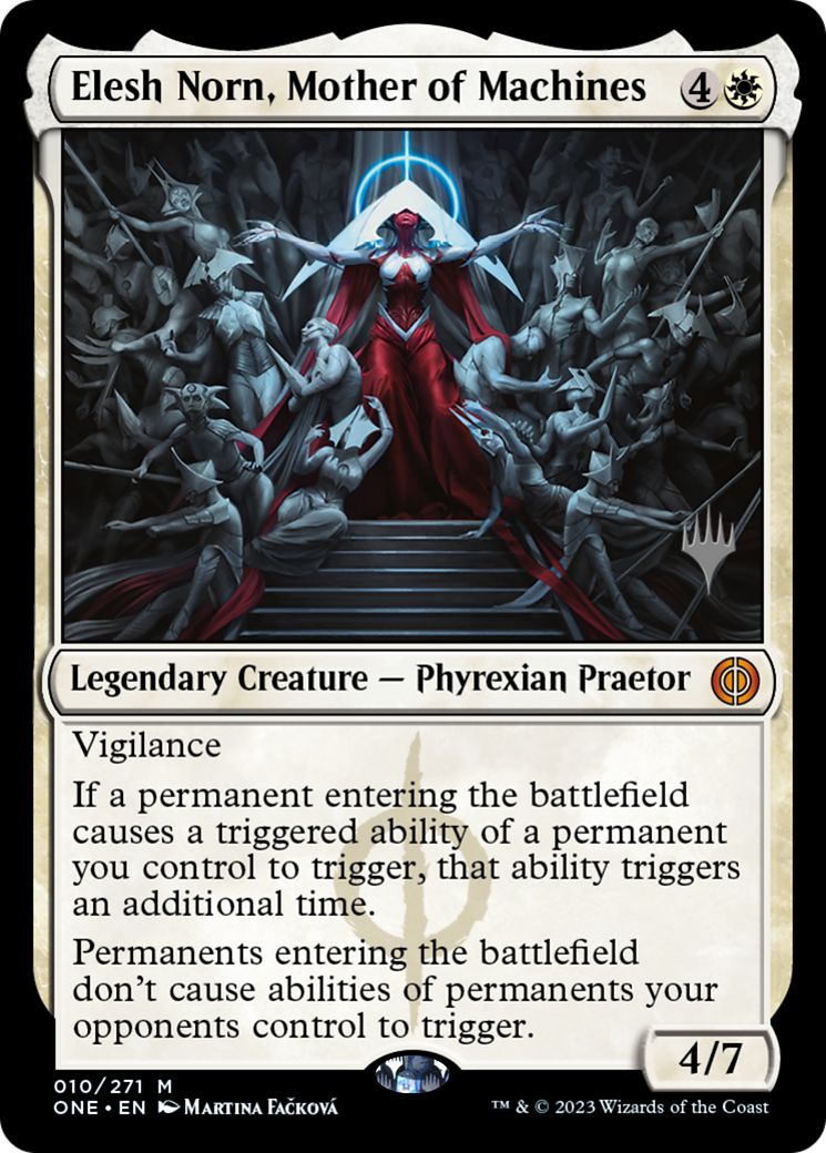 Elesh Norn, Mother of Machines (10) [Promo Pack: Phyrexia: All Will Be One]