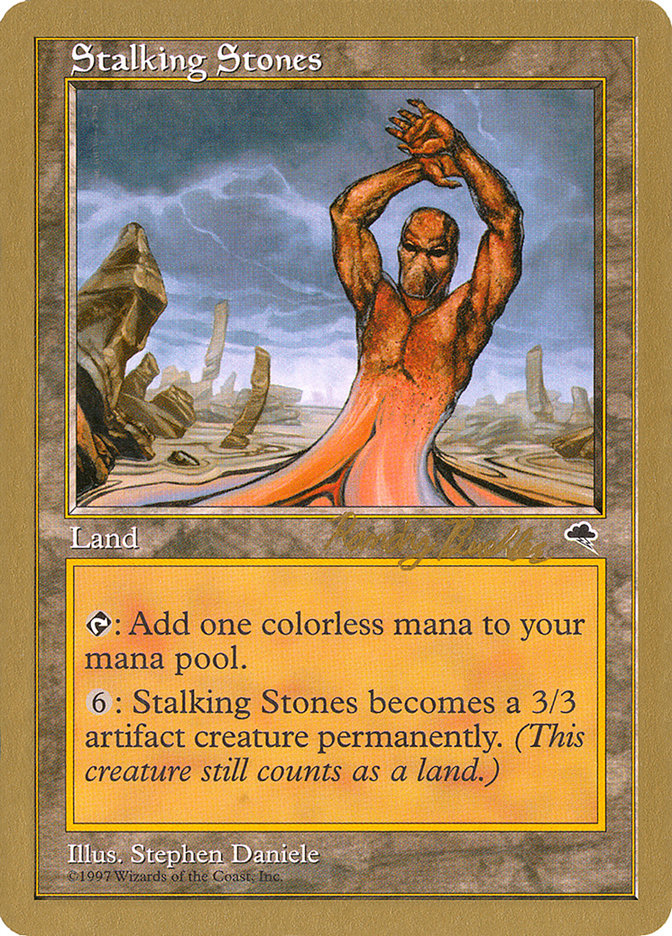 Stalking Stones - 1998 Randy Buehler (TMP) [World Championship Decks]
