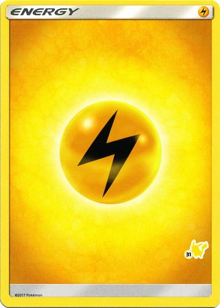 Lightning Energy (#31 Pikachu Stamped) [Battle Academy]