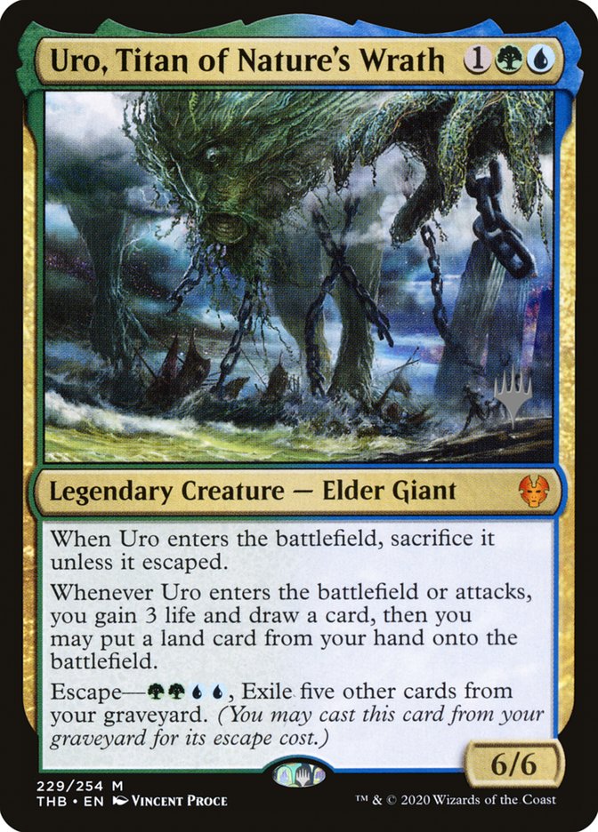 Uro, Titan of Nature's Wrath (229) [Promo Pack: Theros Beyond Death]