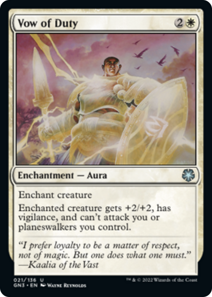 Vow of Duty (21) [Magic Game Night: Free-For-All]