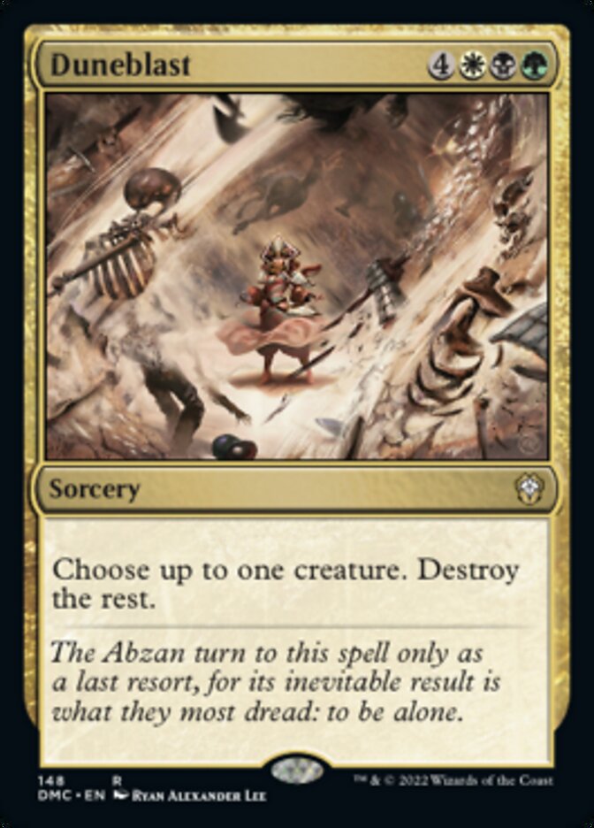Duneblast (148) [Commander: Dominaria United]