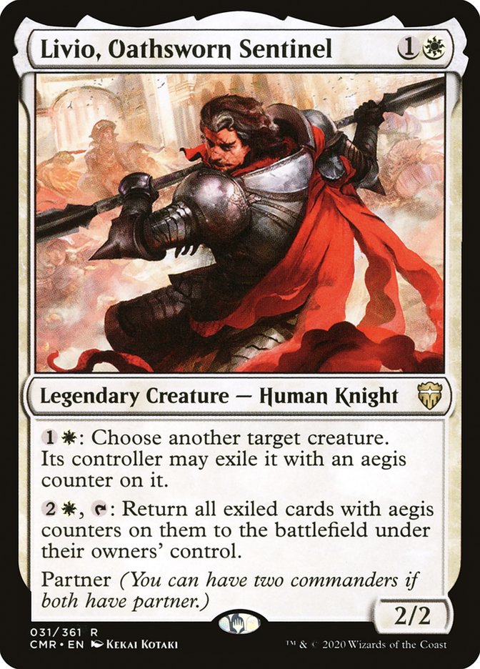 Livio, Oathsworn Sentinel (31) [Commander Legends]