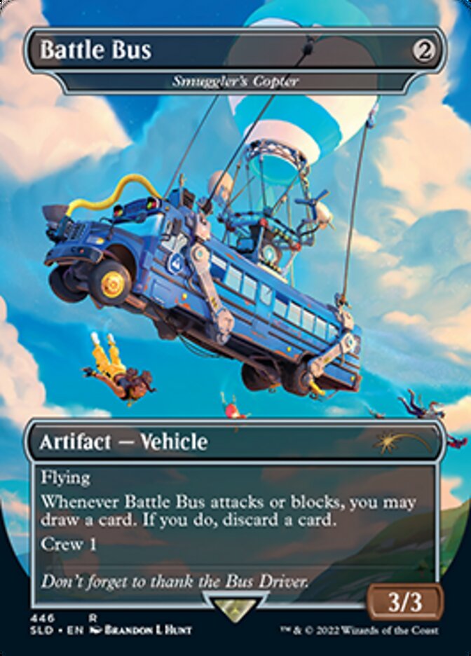 Battle Bus - Smuggler's Copter (446) [Secret Lair Drop Series]