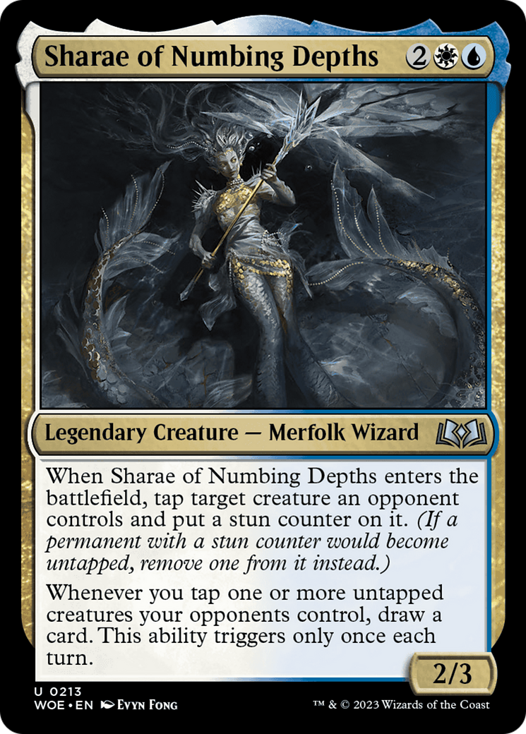 Sharae of Numbing Depths (213) [Wilds of Eldraine]