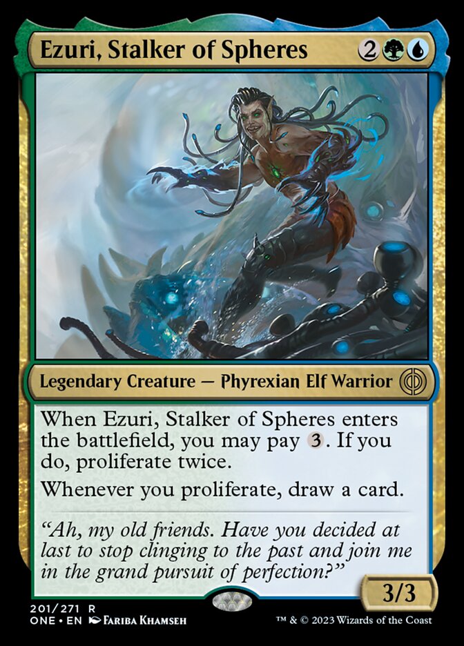 Ezuri, Stalker of Spheres (201) [Phyrexia: All Will Be One]