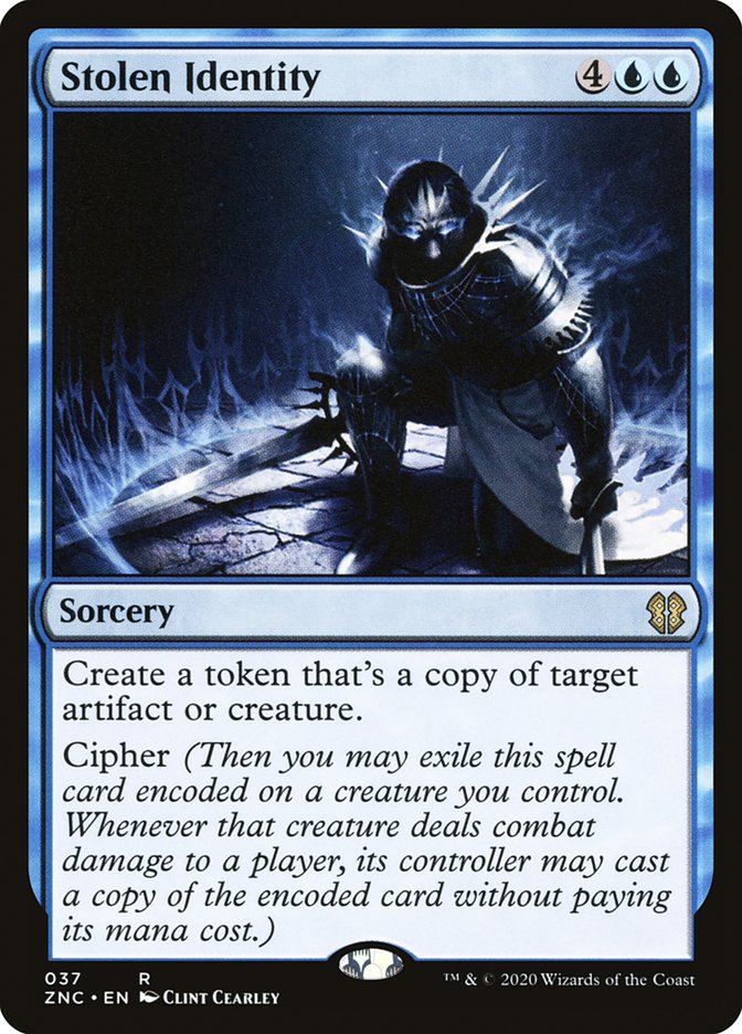 Stolen Identity (37) [Commander: Zendikar Rising]
