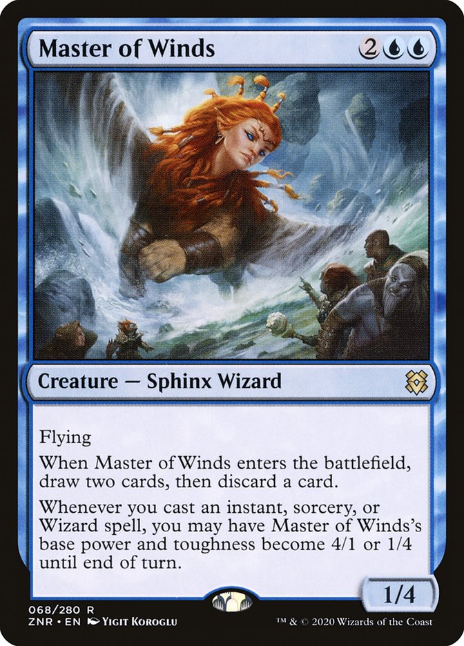 Master of Winds (68) [Zendikar Rising]