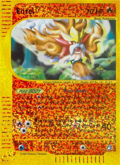 Entei - 5/12 (Box Topper) (005/012) [Jumbo Cards]