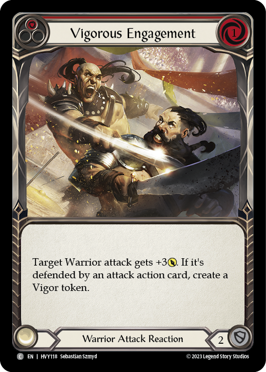 Vigorous Engagement (Red) (HVY118) [Heavy Hitters]