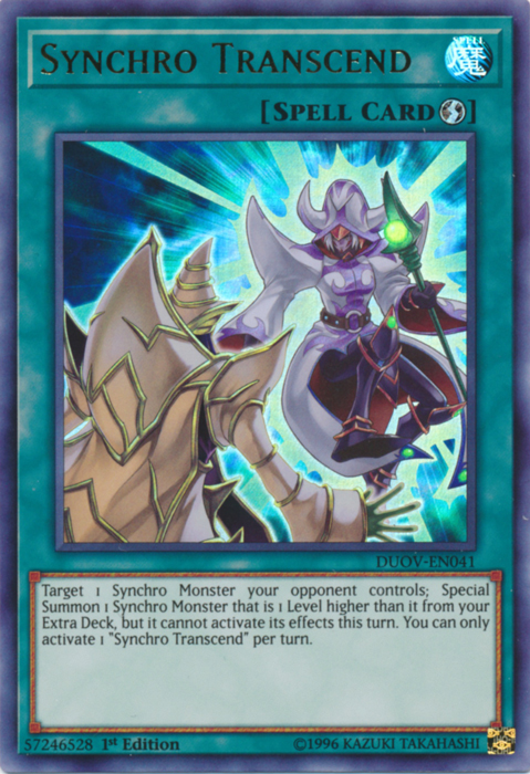 Synchro Transcend (DUOV-EN041) [Duel Overload]