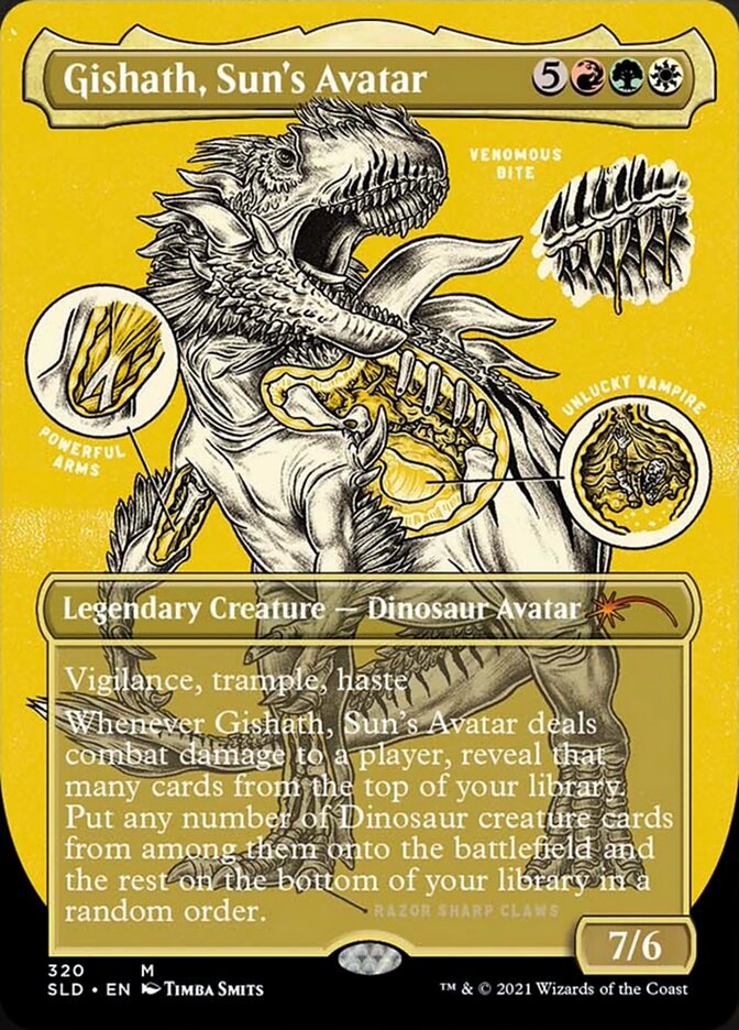 Gishath, Sun's Avatar (320) [Secret Lair Drop Series]