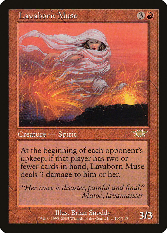 Lavaborn Muse (105) [Legions]