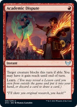 Academic Dispute (91) [Strixhaven: School of Mages]