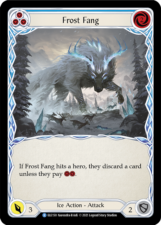 Frost Fang (Blue) (ELE150) [Tales of Aria]